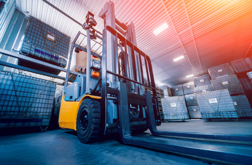 There are many different kinds of forklifts
