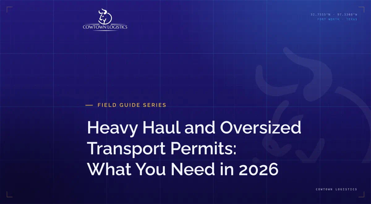 Heavy Haul and Oversized Transport Permits: What You Need in 2026.