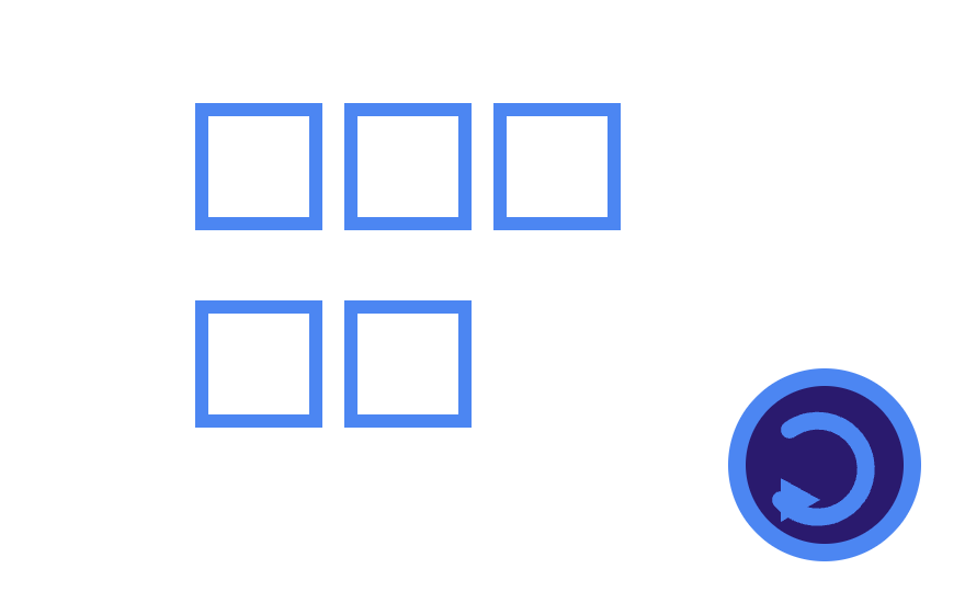 Retail logistics icon